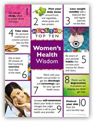 Top 10 Tips for Women’s Health and Wellness